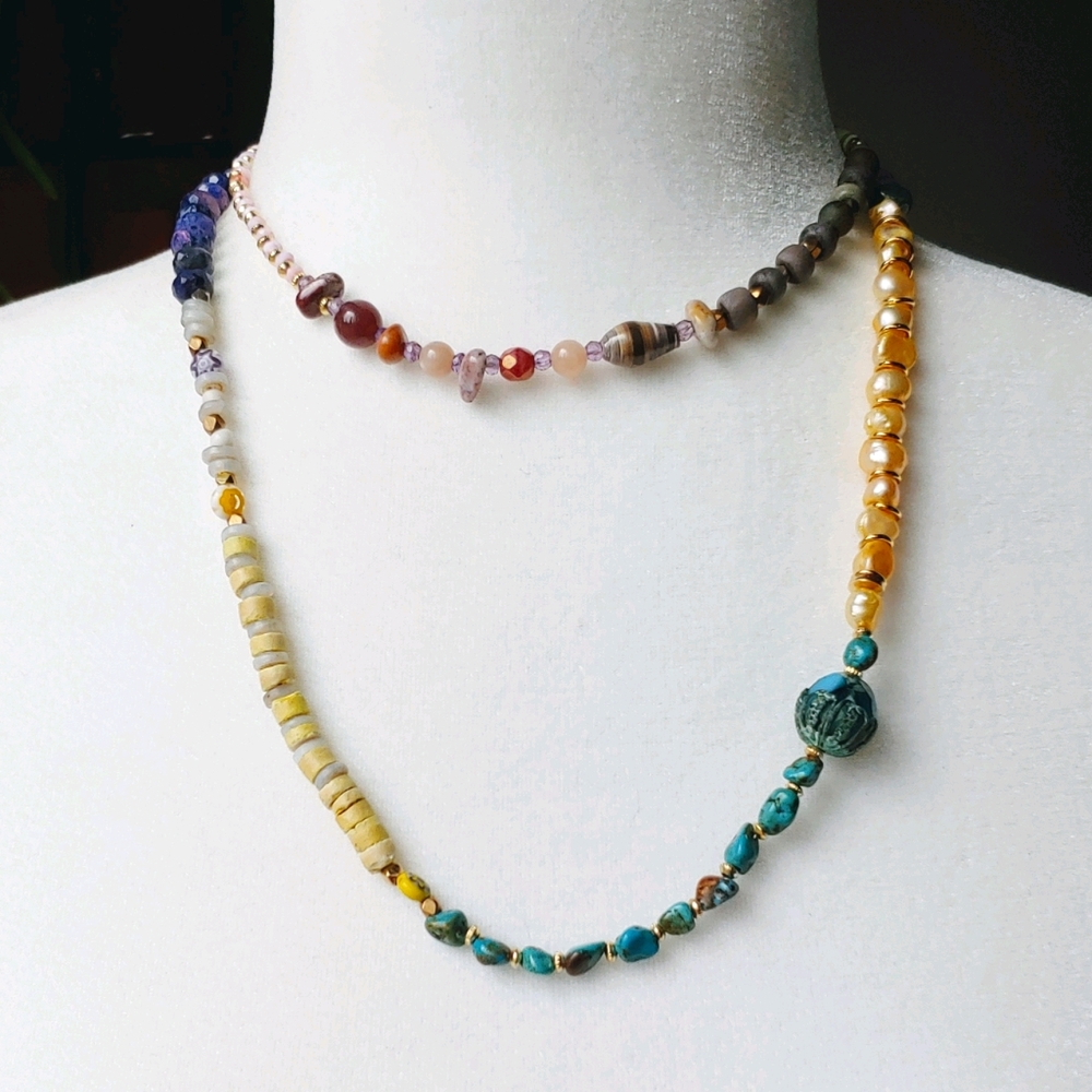 🛑HOLD🛑Convertible Bracelet OR 2 Strand Necklace - Picture 12 of 12